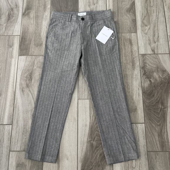 I Love Ugly Striped Gray Kobe Pants Size Small Slim Cotton Blend NWT - Picture 1 of 13